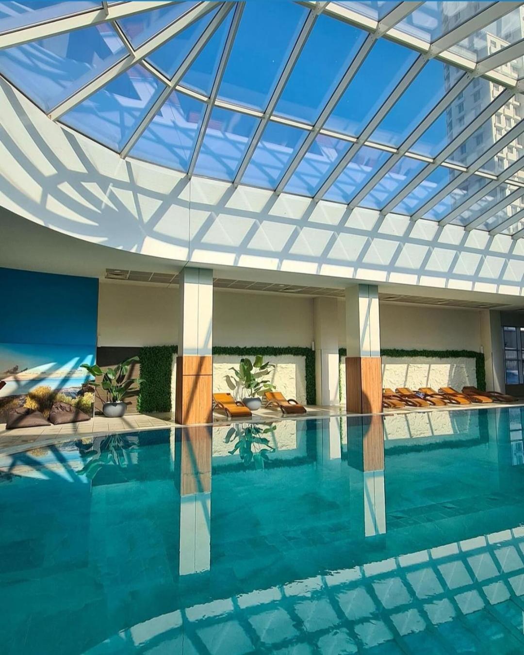 Cevahir Sky City Apartment With Spa, Pool & Fitness Included Escópia Exterior foto